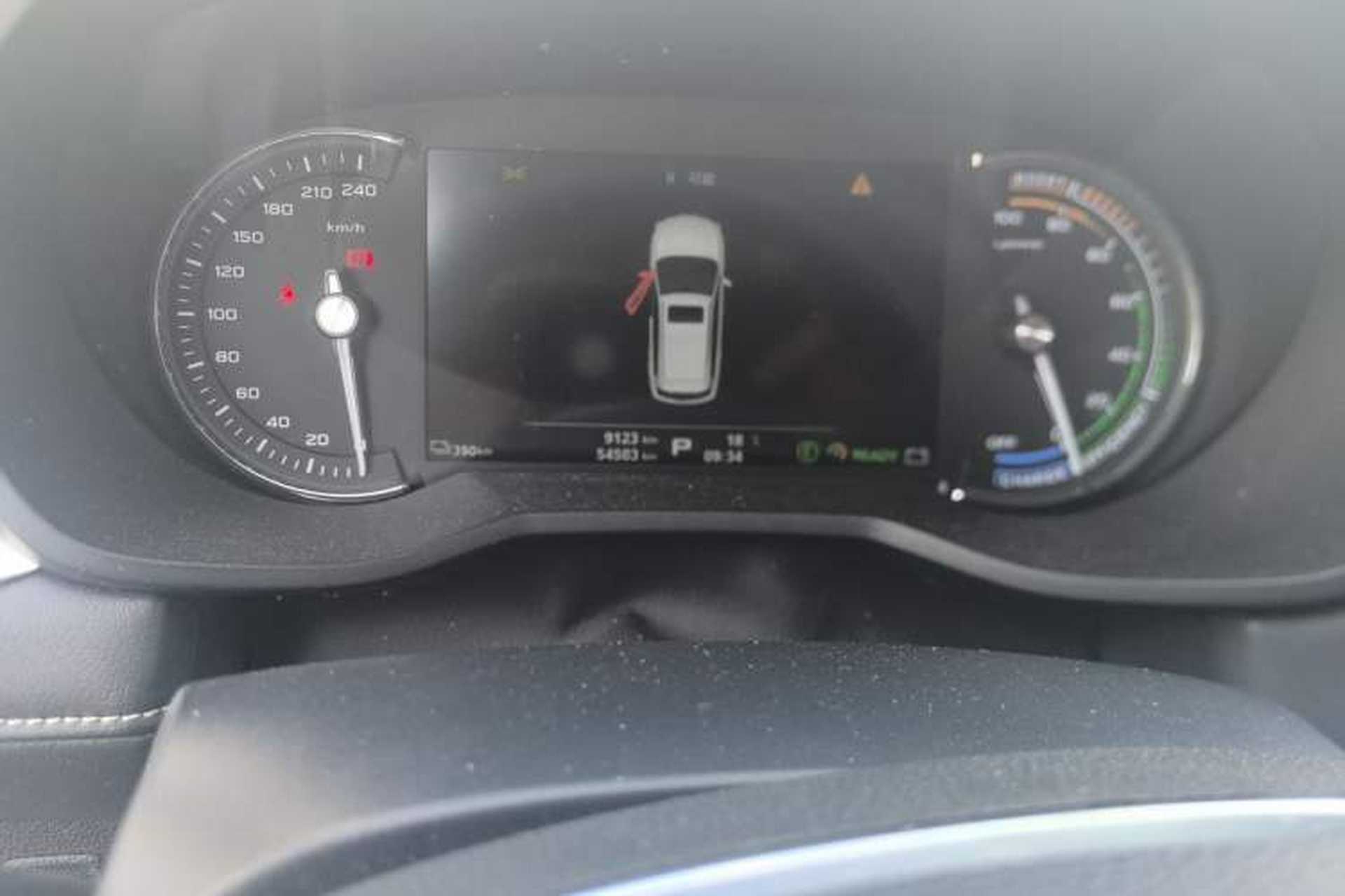 Used Roewe Ei5 2019 Smart Connect Flagship Edition Odometer Close Up