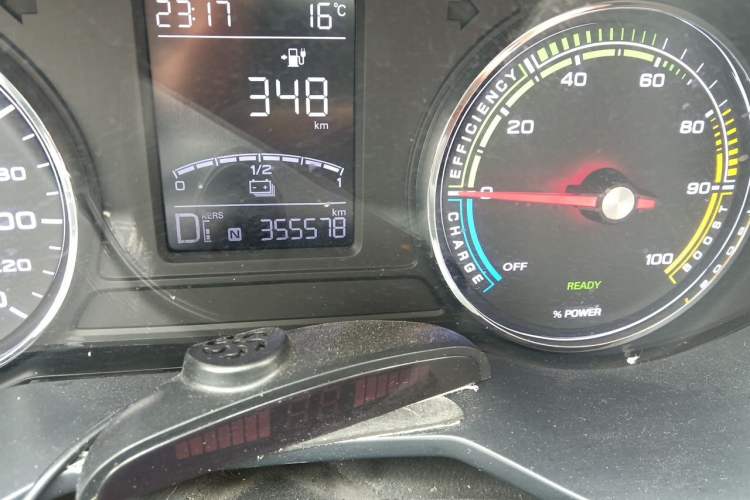 Used Roewe Ei5 2019 Comfort Edition Odometer Close Up