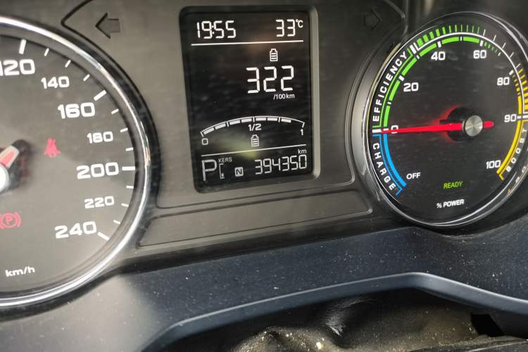 Used Roewe Ei5 2019 Comfort Edition Odometer Close Up