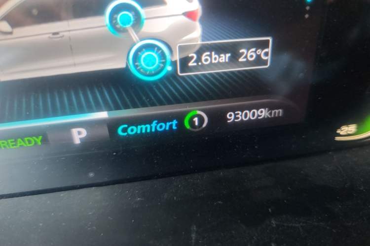 Used Roewe Ei5 2021 500 Admiration Edition Odometer Close Up