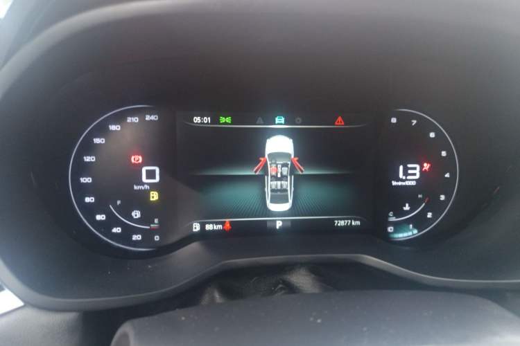 Used Roewe i5 2019 20T Automatic 4G Connected Supercharged Flagship Edition Instrument Cluster