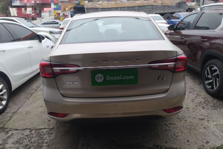 Used Roewe i5 2019 1.5L Automatic 4G Connected Langhao Edition Rear