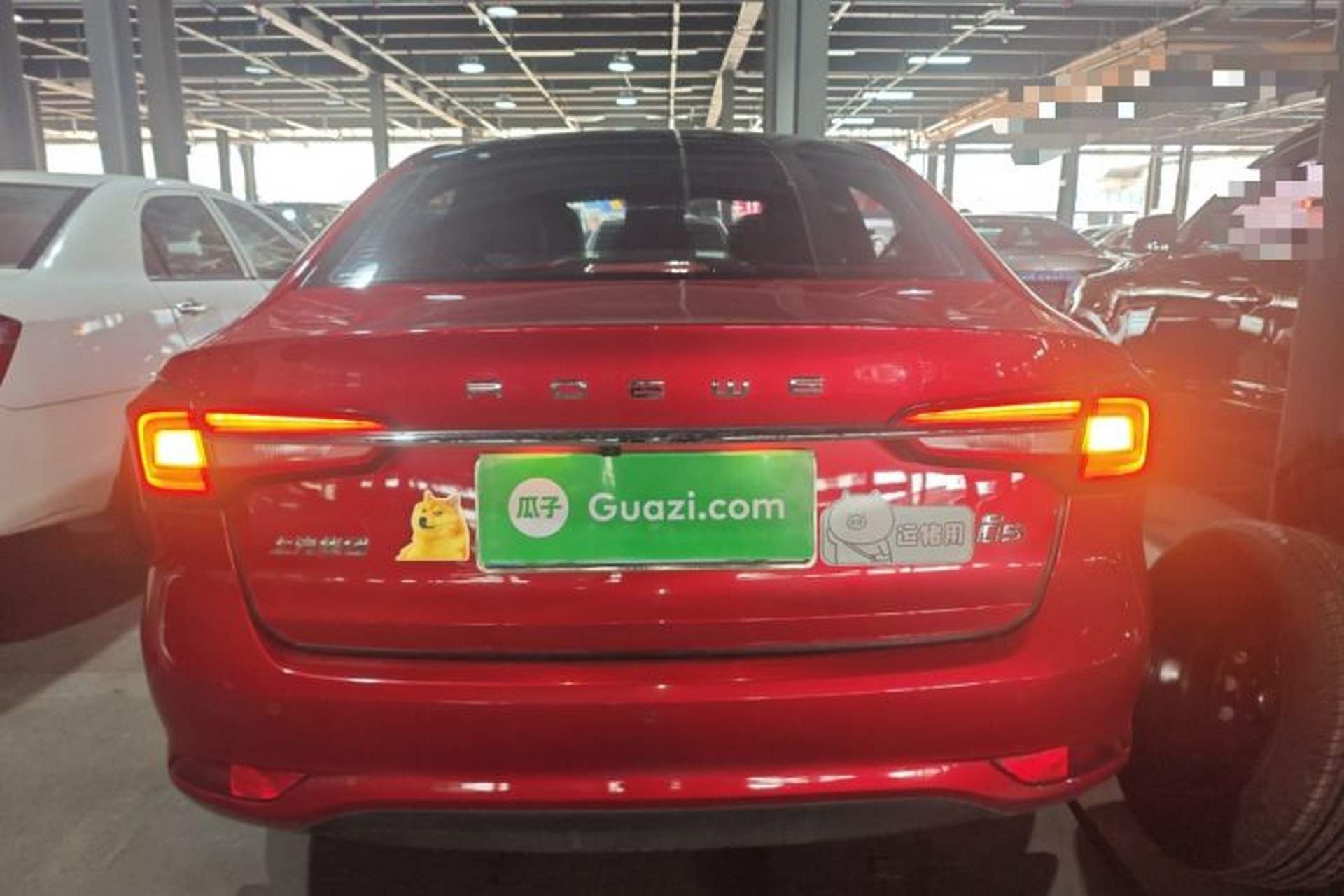 Used Roewe i5 2019 1.5L Automatic 4G Connected Langhao Edition Rear