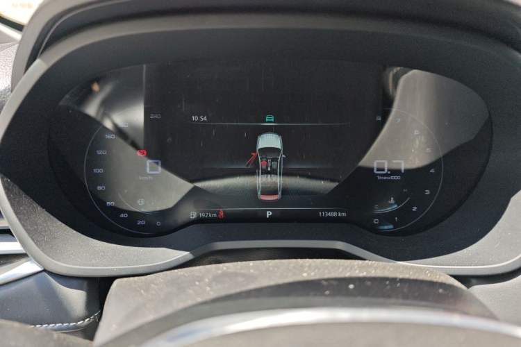 Used Roewe i5 2019 20T Automatic 4G Connected Supercharged Flagship Edition Instrument Cluster