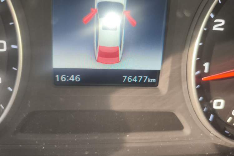 Used Roewe i5 2019 1.5L Manual 4G Connected Langyue Edition Odometer Close Up