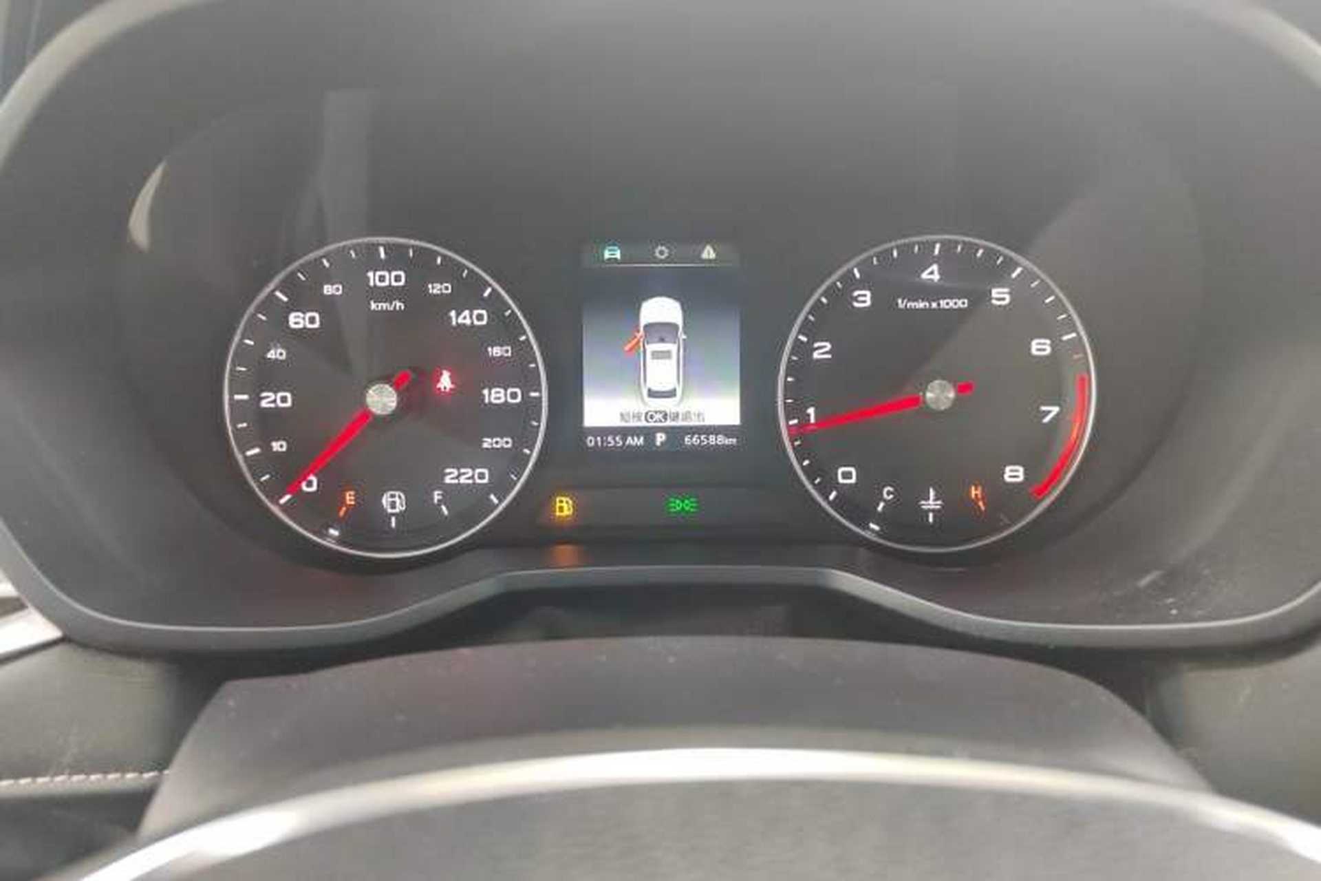 Used Roewe i5 2019 1.5L Automatic 4G Connected Linghao Edition Odometer Close Up