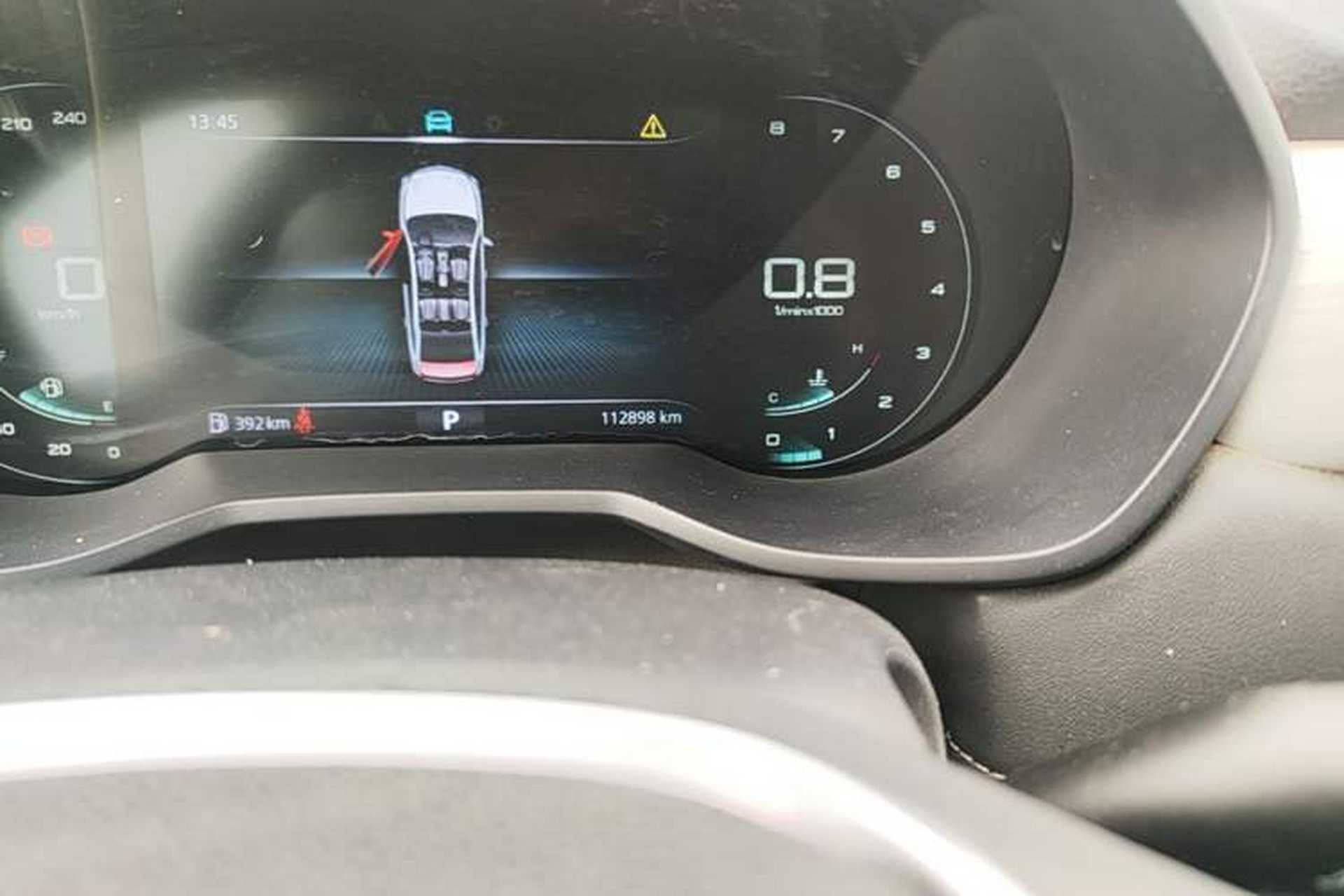 Used Roewe i5 2020 1.5L Automatic 4G Connect Luxury Flagship Edition Odometer Close Up