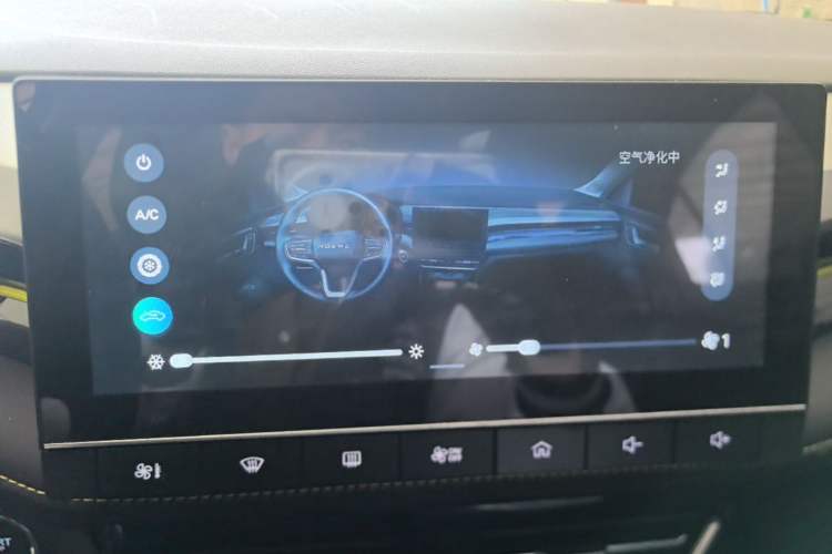 Used Roewe i5 2021 1.5L Manual Platinum Edition Audio And AC Panel