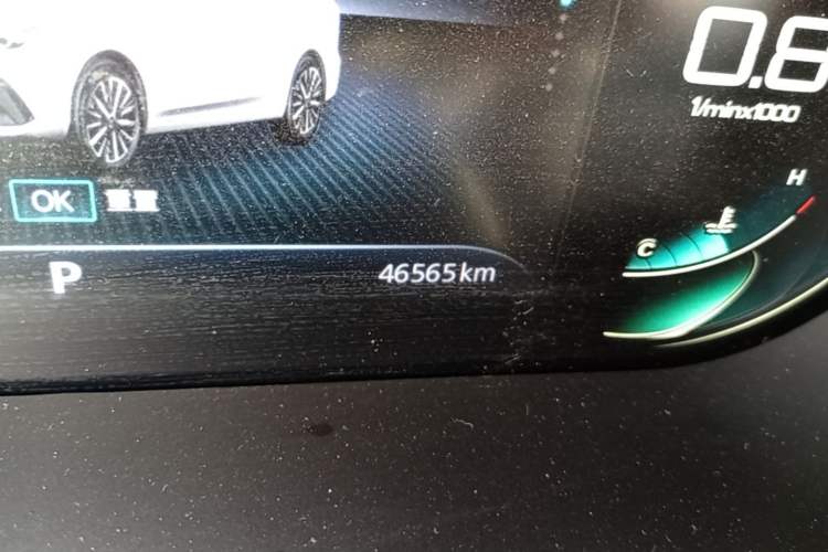 Used Roewe i5 2021 Revised Version 1.5L CVT Diamond Edition Odometer Close Up