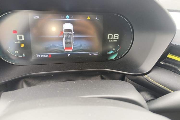 Used Roewe i5 2021 Revised Version 1.5L CVT Diamond Edition Odometer Close Up