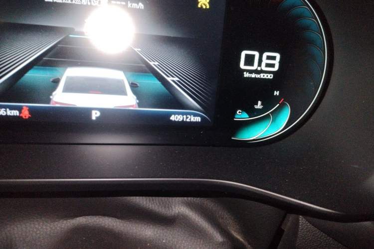 Used Roewe i5 2021 1.5L CVT Starry Edition Odometer Close Up