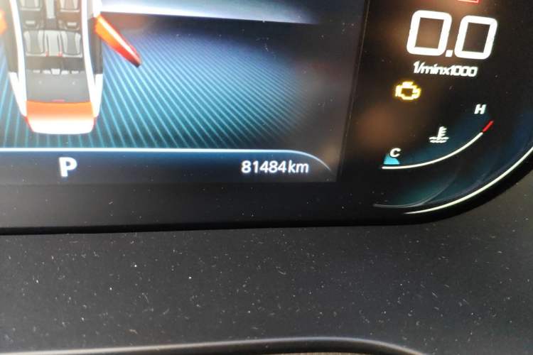 Used Roewe i5 2021 Revised 1.5L CVT Starry Edition Odometer Close Up