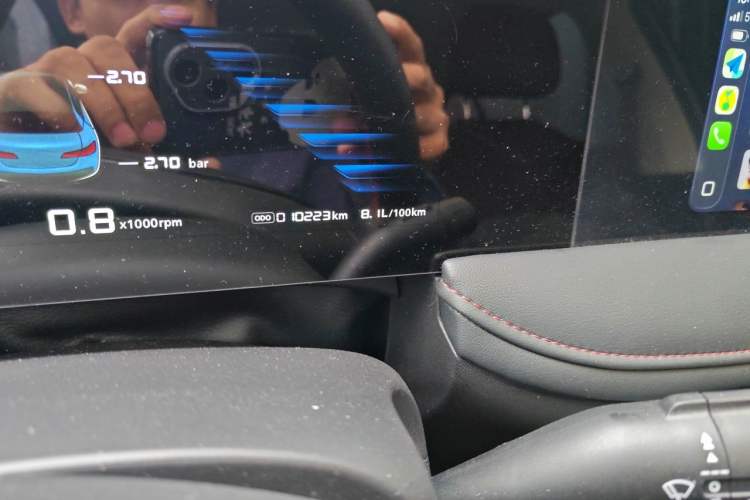 Used Roewe i5 2023 1.5L Manual Comfort Edition Odometer Close Up