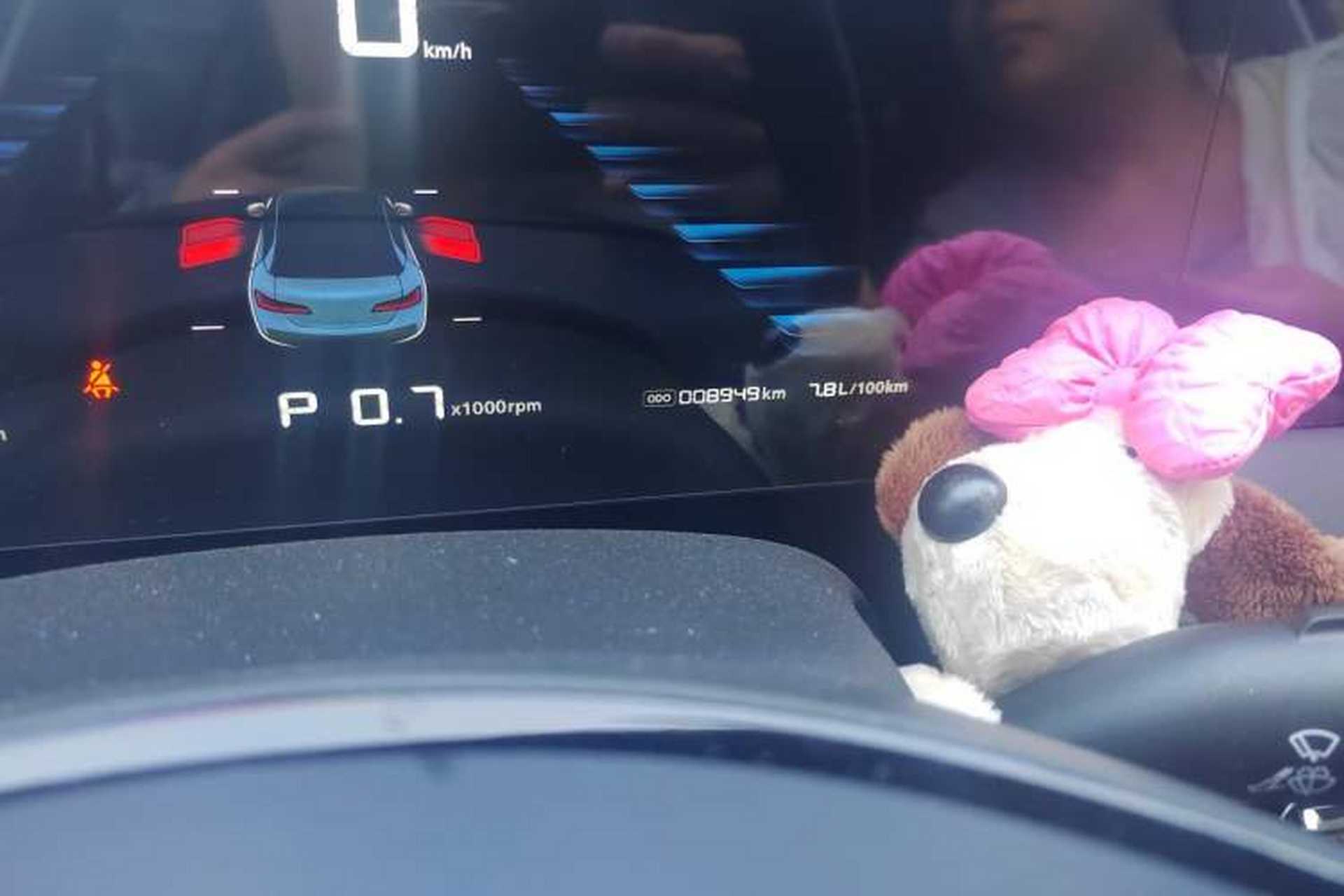 Used Roewe i5 2023 1.5L CVT Luxury Edition Odometer Close Up