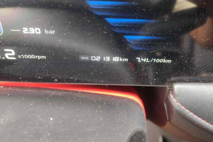 Used Roewe i5 2023 1.5L Manual Comfort Edition Odometer Close Up