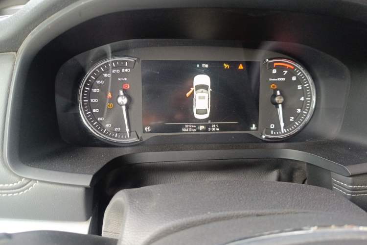 Used Roewe i6 2017 20T Automatic Internet ZhiZun Edition Odometer Close Up