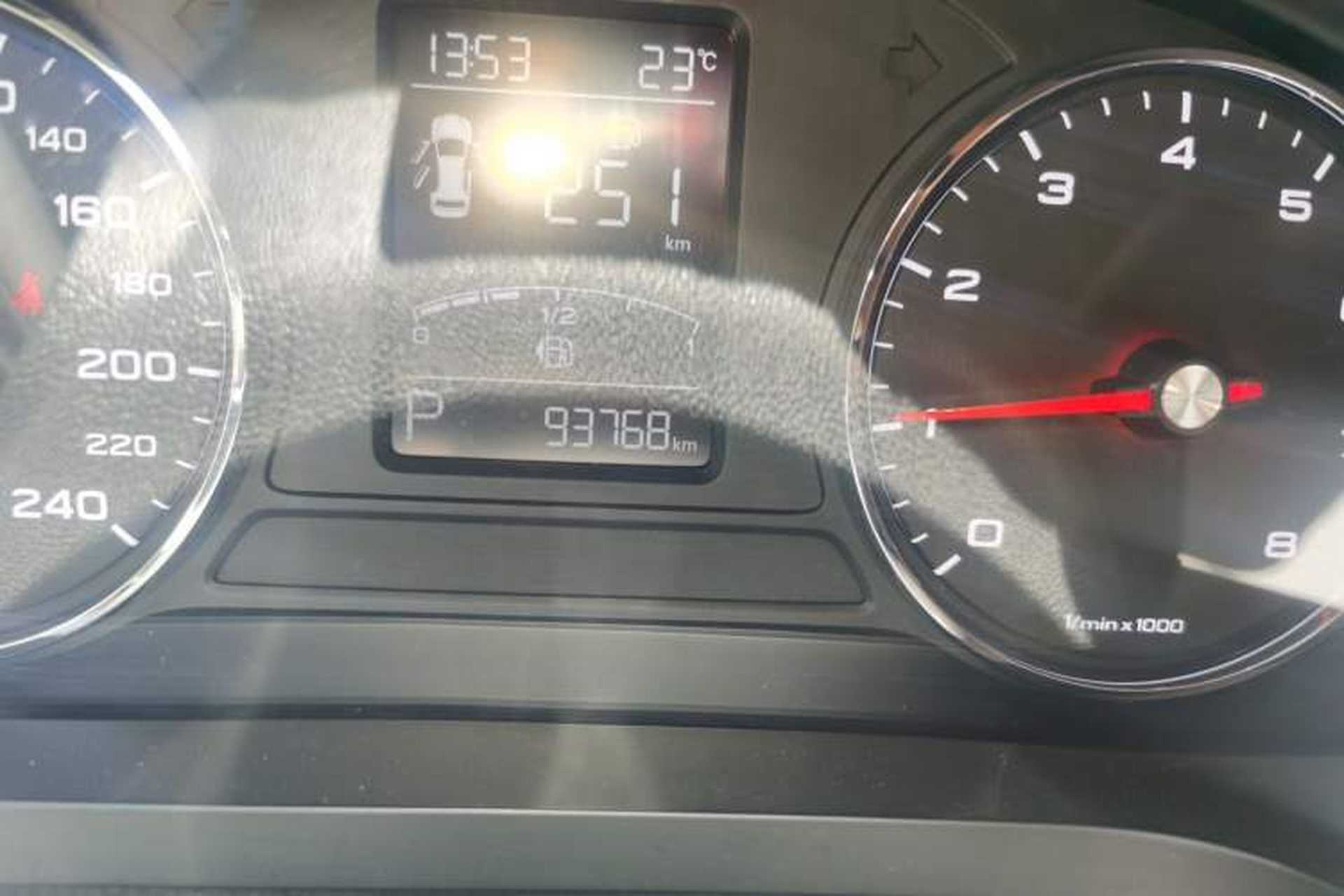 Used Roewe i6 2017 16T Automatic Connected Smart Edition Odometer Close Up