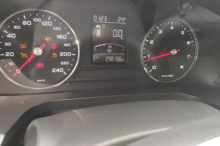 Used Roewe i6 2018 20T Automatic Flagship Edition Odometer Close Up