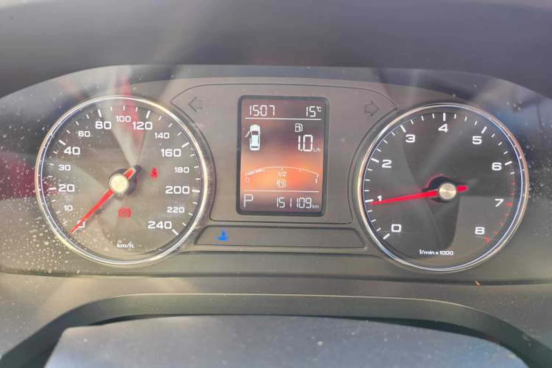 Used Roewe i6 2018 20T Automatic Internet Smart Edition Odometer Close Up