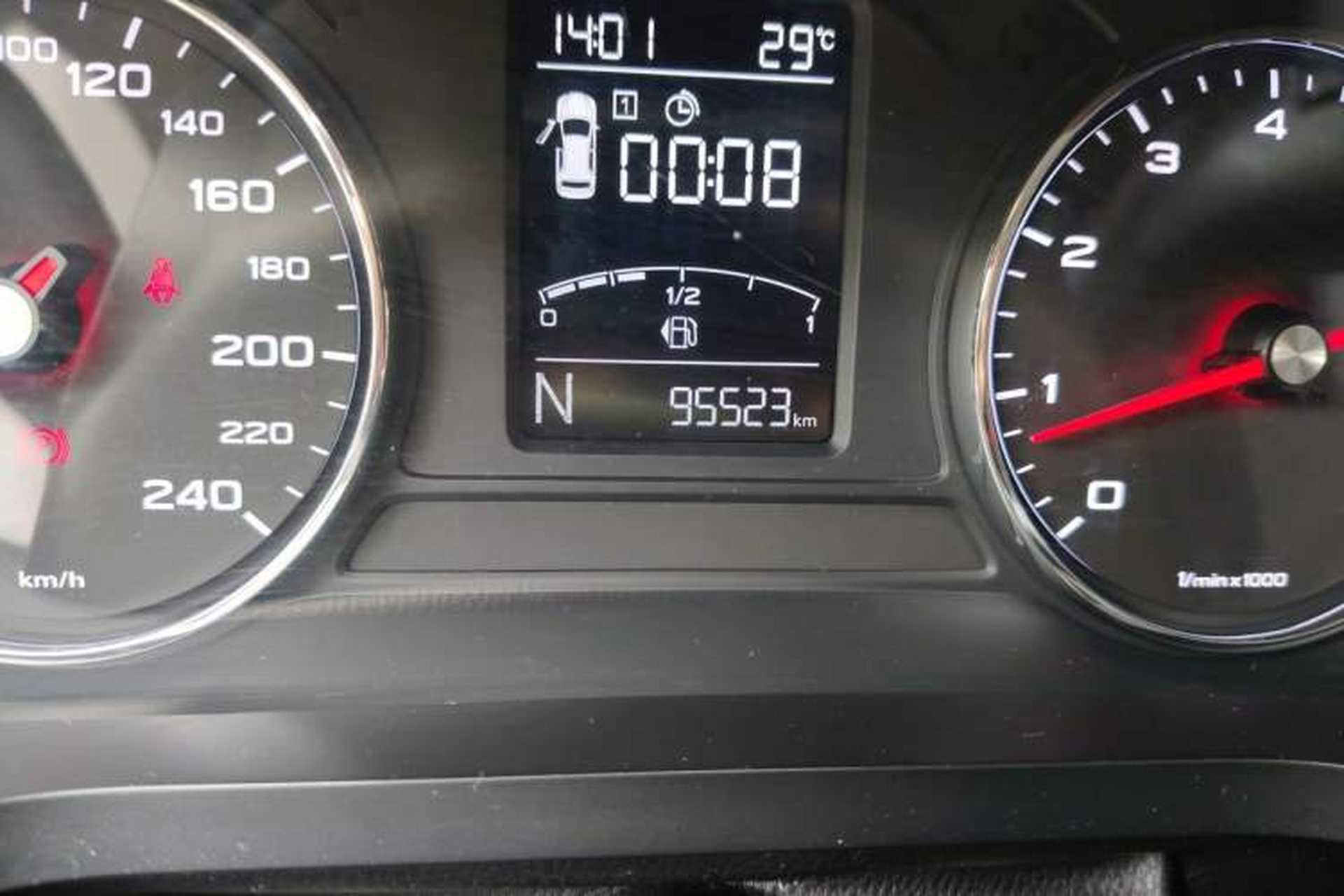 Used Roewe i6 2019 PLUS 1.6L CVT 4G Connected Flagship Deluxe Edition Odometer Close Up