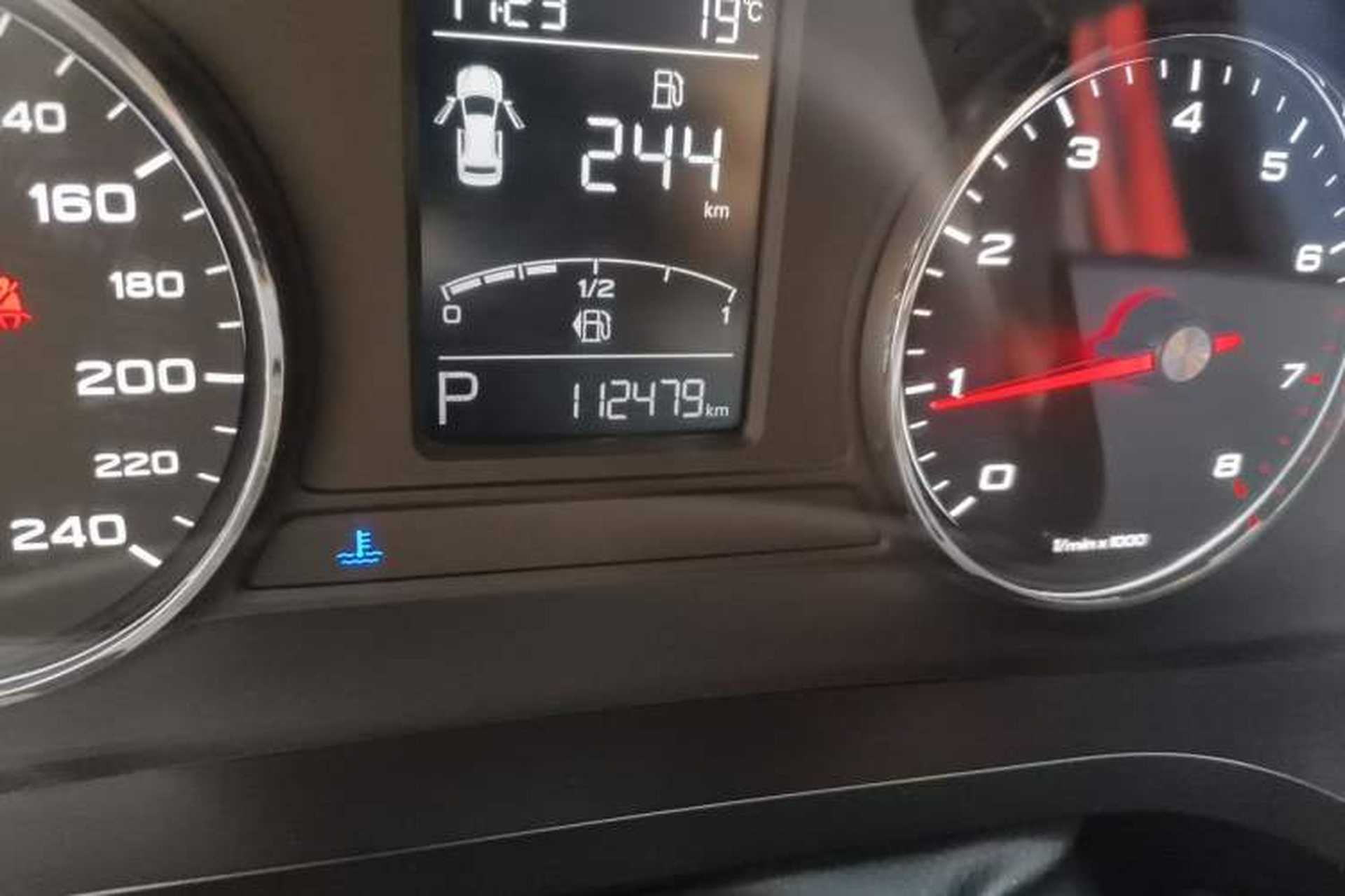 Used Roewe i6 2020 PLUS 1.6L CVT 4G Connected Glory Flagship Edition Odometer Close Up