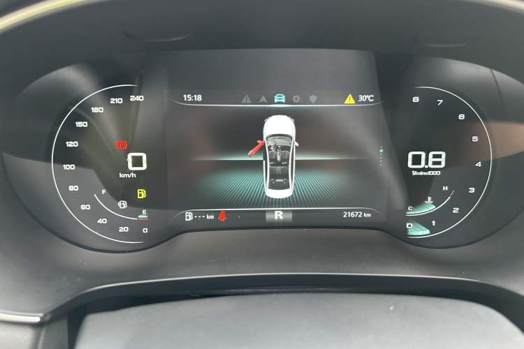 Used Roewe i6 MAX 2020 300TGI Automatic "Swell Cool Smart Drive" Edition Odometer Close Up