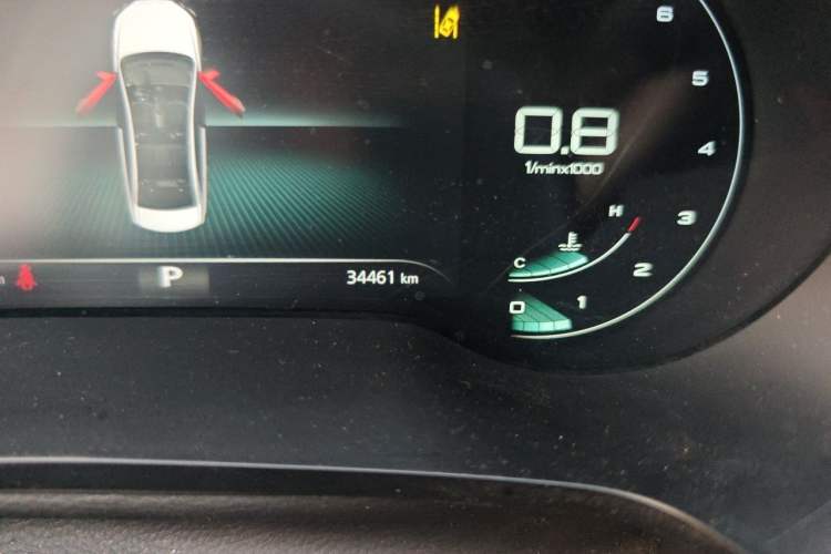 Used Roewe i6 MAX 2020 300TGI Automatic "Swell Cool Smart Drive" Edition Odometer Close Up