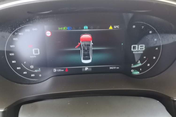 Used Roewe i6 MAX 2020 300TGI Automatic Cool & Stylish Skyroof Edition Instrument Cluster