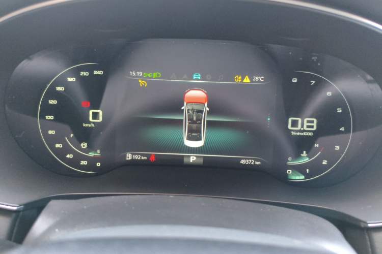 Used Roewe i6 MAX 2020 300TGI Automatic Cool & Stylish Skyroof Edition Instrument Cluster