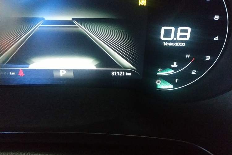 Used Roewe i6 MAX 2020 300TGI Automatic "Swell Cool Smart Drive" Edition Odometer Close Up