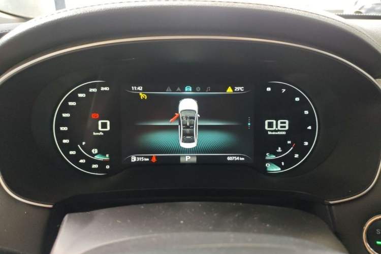 Used Roewe i6 MAX 2020 300TGI Automatic Cool & Stylish Skyroof Edition Odometer Close Up