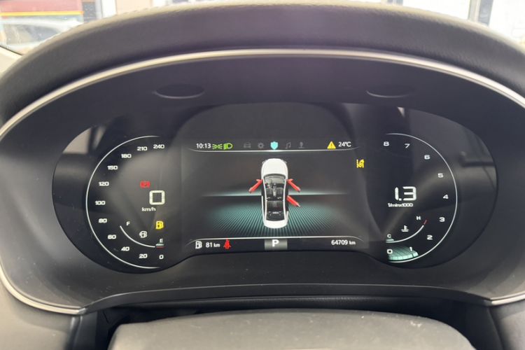 Used Roewe i6 MAX 2020 300TGI Automatic "Swell Cool Smart Drive" Edition Odometer Close Up