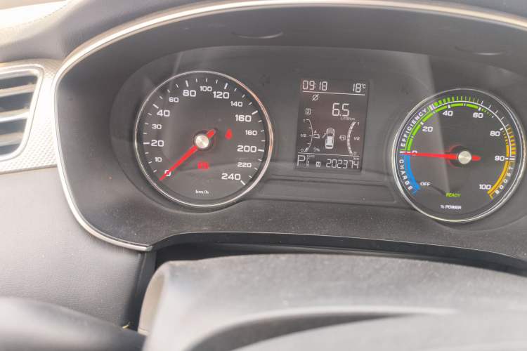 Used Roewe i6 MAX New Energy 2020 1.5T PHEV Sporty Cool Edition Odometer Close Up