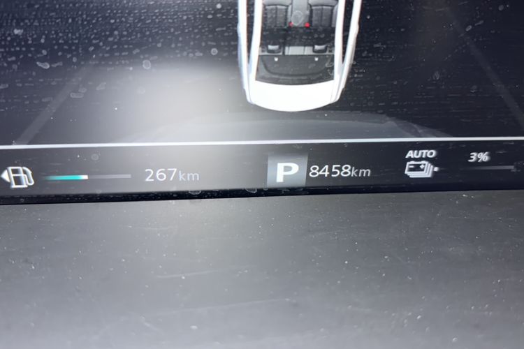 Used Roewe i6 MAX New Energy 2020 1.5T PHEV Cool & Spacious Skyroof Intelligent Drive Supreme Edition Odometer Close Up