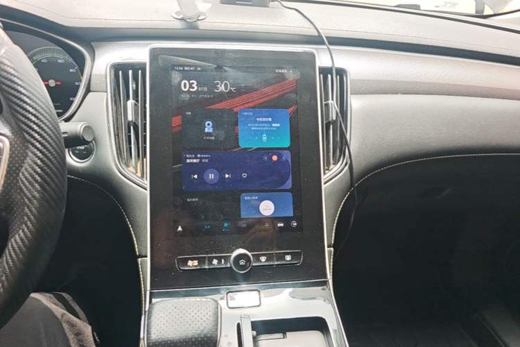 Used Roewe i6 MAX New Energy 2020 1.5T PHEV Sporty Cool Edition Audio And AC Panel