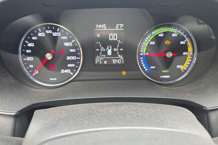 Used Roewe i6 MAX New Energy 2020 1.5T PHEV Sporty Cool Edition Odometer Close Up