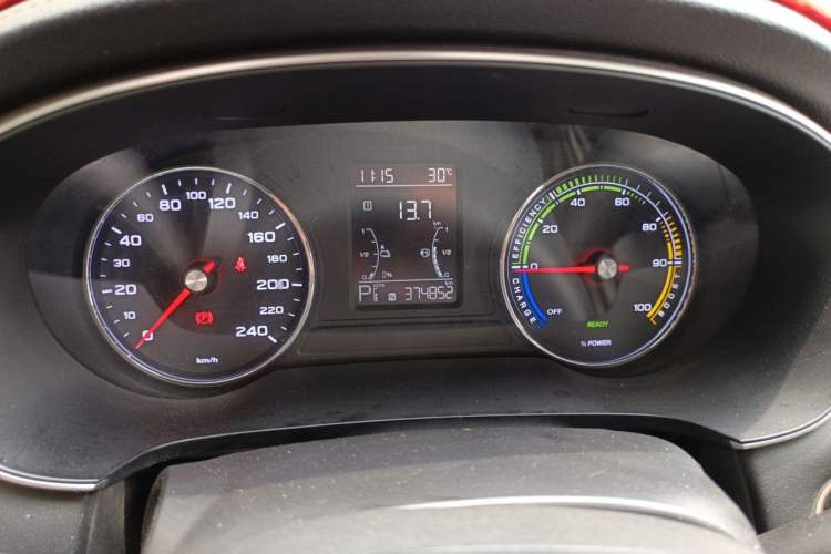 Used Roewe i6 MAX New Energy 2020 1.5T PHEV Sporty Cool Edition Odometer Close Up