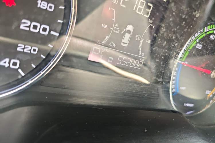 Used Roewe i6 MAX New Energy 2020 1.5T PHEV Sporty Cool Edition Odometer Close Up