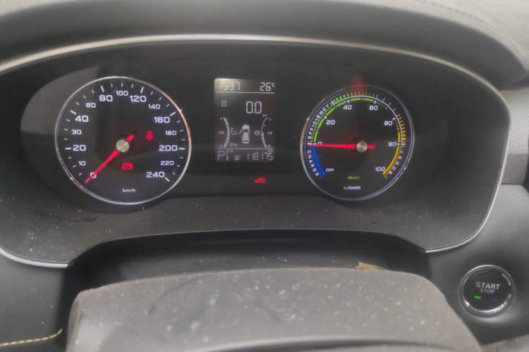Used Roewe i6 MAX New Energy 2020 1.5T PHEV Sporty Cool Edition Odometer Close Up