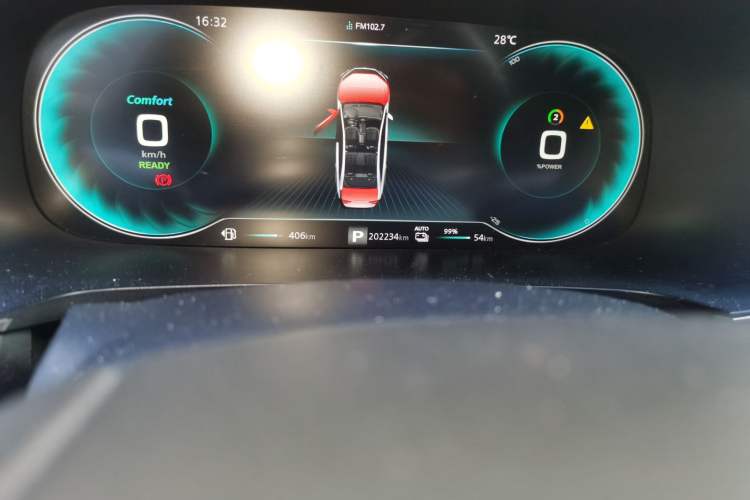 Used Roewe i6 MAX New Energy 2020 1.5T PHEV Sporty Cool Edition Odometer Close Up