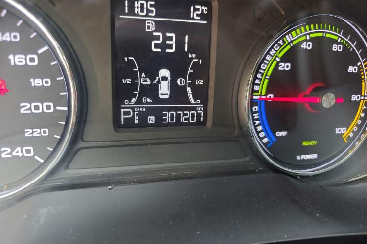 Used Roewe i6 MAX New Energy 2020 1.5T PHEV Sporty Cool Edition Odometer Close Up