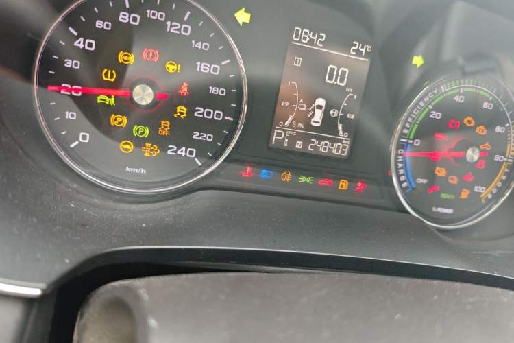 Used Roewe i6 MAX New Energy 2020 1.5T PHEV Sporty Cool Edition Odometer Close Up