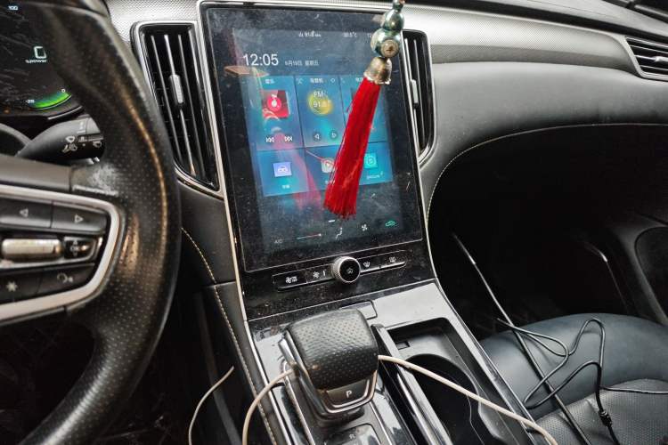 Used Roewe i6 MAX New Energy 2021 EV 500 Skyroof Deluxe Edition Audio And AC Panel