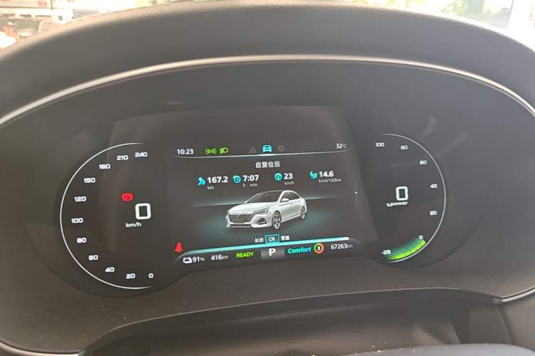 Used Roewe i6 MAX New Energy 2021 EV 500 Skyroof Deluxe Edition Instrument Cluster