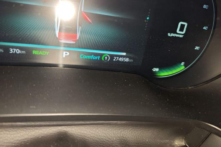 Used Roewe i6 MAX New Energy 2021 EV 500 Skyroof Deluxe Edition Odometer Close Up