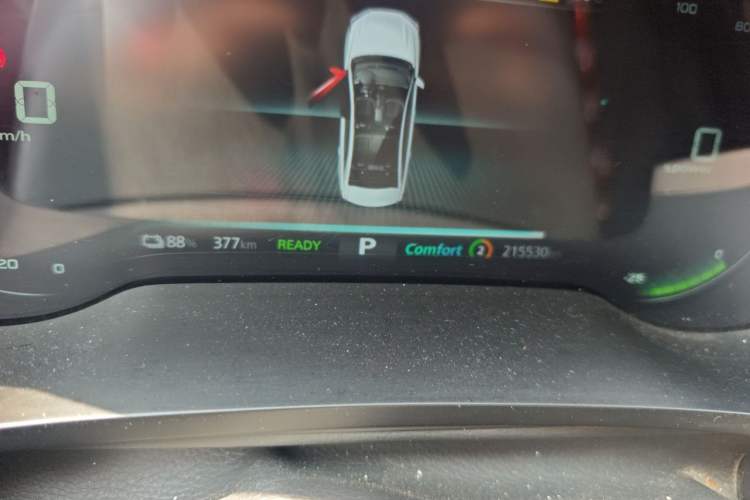 Used Roewe i6 MAX New Energy 2021 EV 500 Skyroof Flagship Edition Odometer Close Up