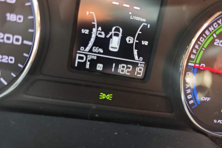Used Roewe i6 MAX New Energy 2021 1.5T PHEV Online Ride-Hailing Luxury Edition Odometer Close Up