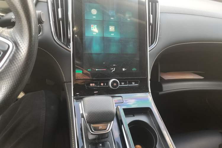 Used Roewe i6 MAX New Energy 2021 EV 500 Skyroof Deluxe Edition Audio And AC Panel