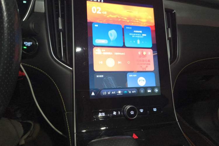 Used Roewe i6 MAX New Energy 2021 EV 500 Skyroof Flagship Edition Audio And AC Panel