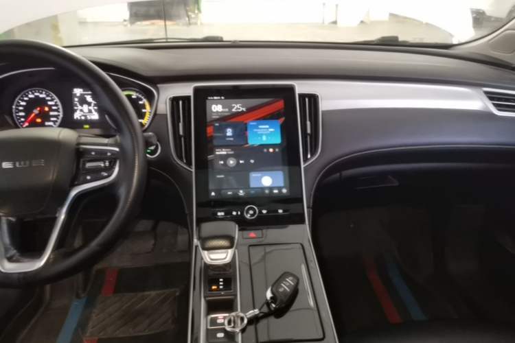 Used Roewe i6 MAX New Energy 2021 1.5T PHEV Online Ride-Hailing Luxury Edition Audio And AC Panel